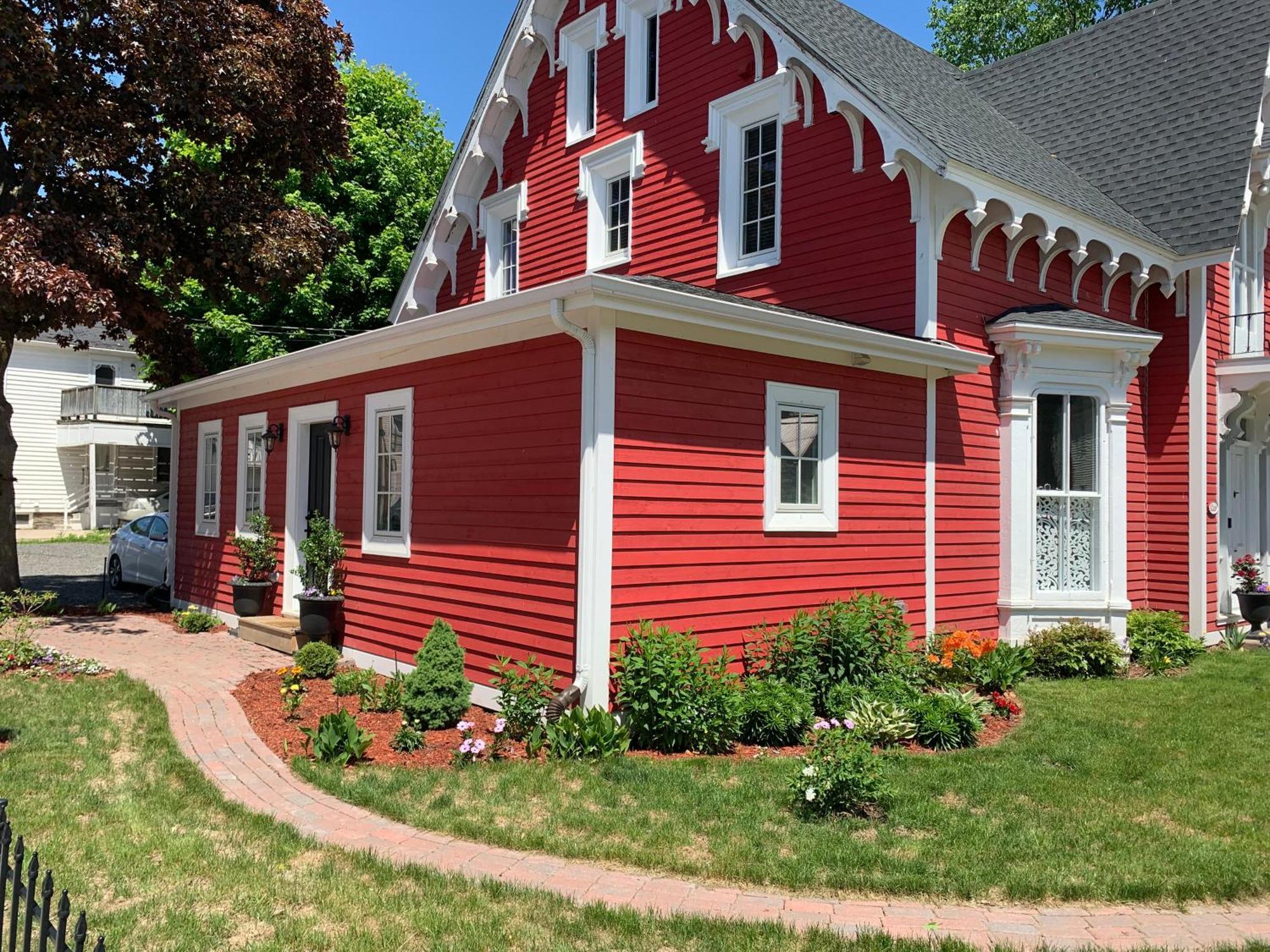 Bed and Breakfast The Red House Fredericton Exterior foto